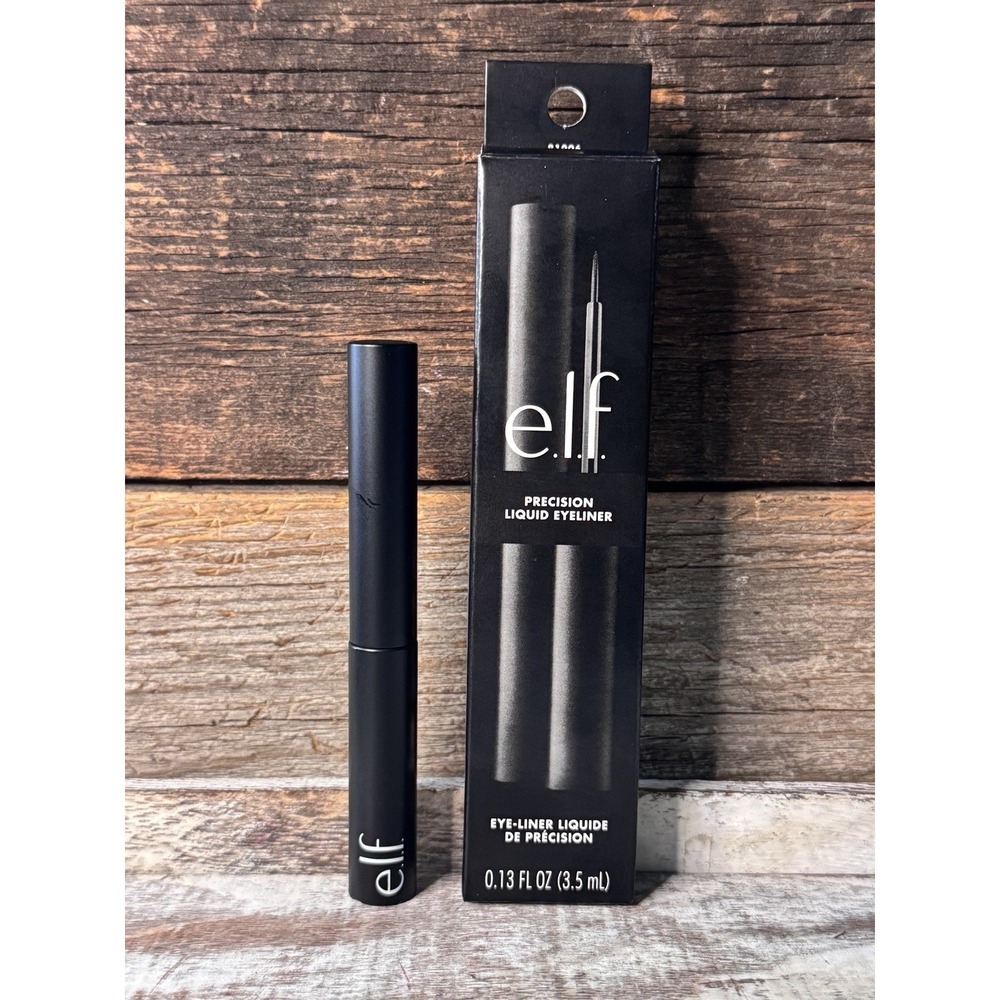 e.l.f. Precision Liquid Eyeliner Black 81206 0.13 fl oz